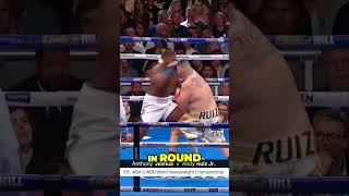 Tough Battles Joshua vs Ruiz Round Breakdown💥🥊 bigtime fighthighlights anthonyjoshua [upl. by Aremahs]