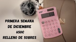 Primera semana de Diciembre650€Relleno de sobres [upl. by Sulecram223]