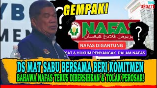 DS MAT SABU BERSAMA BERI KOMITMEN BAHAWA NAFAS TERUS DIBERSIHKAN amp TOLAK PEROSAK [upl. by Aig]