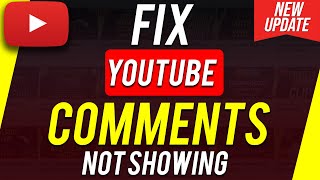 How to fix YouTube Not Showing Comments [upl. by Romonda151]