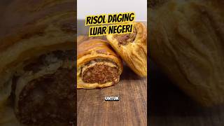 Roti Isi Daging Luar Negeri atau Sausage Rool nasigoreng makananenak mukbang jajananviral lezat [upl. by Olleina]