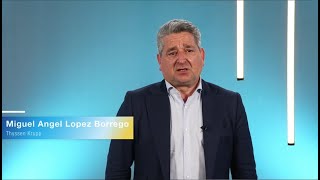 PowerUpEurope  Miguel Ángel López Borrego CEO Thyssenkrupp über ein starkes Europa [upl. by Bertrand982]