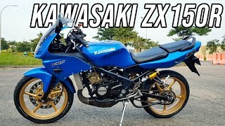 MODIFIKASI KAWASAKI NINJA RR 150 2STROKE ZX150R  JUARA SENTUL [upl. by Teiv480]