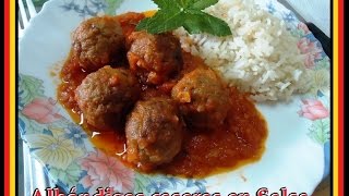 Albóndigas caseras en Salsa [upl. by Netsrijk]