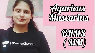 Agaricus muscarius  homoeopathy  Homoeopathic medicine in hindi EASY EXPLANATION [upl. by Devlen]