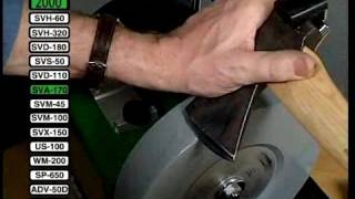 Axe Sharpening using Tormek [upl. by Rinee]