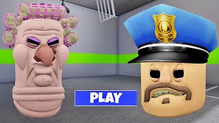 Roblox funny moments gameplay  Barry Prison Run Roblox Obby [upl. by Akiner]