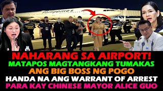 BAMBAN TARLAC MAYOR ALICE GUO  BIG BOSS NG POGO HINARANG SA AIRPORT KULONG POGO RAID Raffy Tulfo [upl. by Karilynn828]