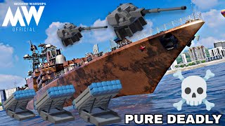 RF Admiral Basisty with TRG230 amp SH16🔥pure deadly build ☠️ Modern Warships [upl. by Laetitia]