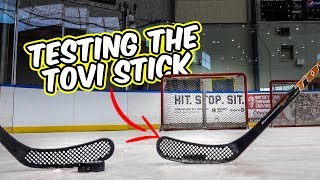 Testing the Holy Hockey Stick  Tovi stick review [upl. by Kendal]