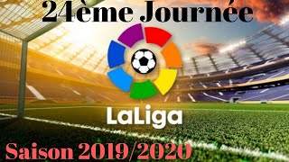 La Liga 20192020  24ème Journée  Résultats et Classement [upl. by Samara238]