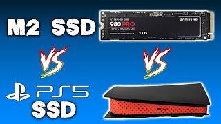 PS5 Internal SSD amp M2 SSD Storage Speed amp Performance Test [upl. by Ainatit]