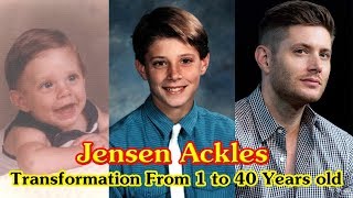 Jensen Ackles transformation from 1 to 40 years old [upl. by Ainitsirk]