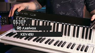 Обзор MIDIклавиатуры Axelvox KEY49j [upl. by Cordeelia]