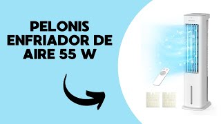 Pelonis Enfriador de Aire 55 W Aire Acondicionado Portátil con Función 3 en 1 Ventilador [upl. by Ahsercel]