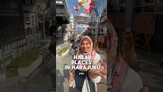 10 HalalMuslim friendly places you must try in Harajuku food harajuku streetfood halal tokyo [upl. by Liu]