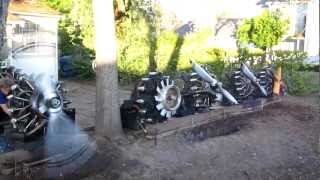 Lycoming radial engine start up [upl. by Lissi]