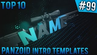 TOP 10 Panzoid intro templates 99 Free download [upl. by Fairfield]