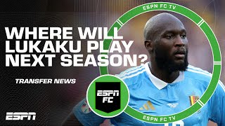 Romelu Lukaku linked with AC Milan 👀 Transfer News  ESPN FC [upl. by Johannah]