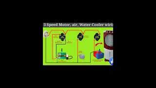 3 speed motor connection kyse karen electronic electrician connection trending shorts ytshorts [upl. by Norval]