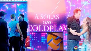 ¡LO QUE NO SE VIO DE LA NOTA EXCLUSIVA DE COLDPLAY EN TELENOCHE [upl. by Vevina]