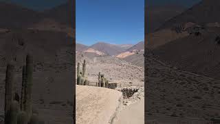 Vista de la Quebrada desde el Pucará de Tilcara tilcara argentina pucaradetilcara [upl. by Eiresed]