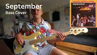 Earth Wind And Fire  September  Bass Cover  Fender Player Precision [upl. by Oric218]