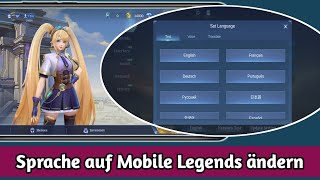 Wie ändere ich die Sprache bei Mobile Legends 2024 [upl. by Sam250]