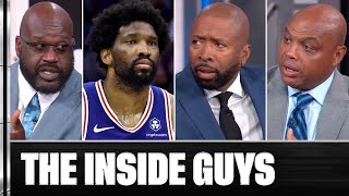 quotWere NOT Steel Workersquot 😳  Inside the NBA reacts to Joel Embiids load management  NBA on TNT [upl. by Comyns541]