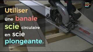 Pas de scie plongeante  Utilisez votre circulaire habituelle [upl. by Madonia]