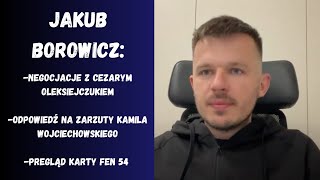 Jakub Borowicz quotCzarek to najlepiej opłacany zawodnik w całej historii FEN” [upl. by Theron684]