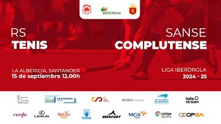 RS TENIS vs SANSE COMPLUTENSE [upl. by Anemolif]