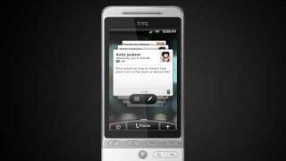 HTC Hero First Look [upl. by Reneta898]