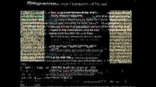 Reading Etruscan Pyrgi tablets through Slavic languagewmv [upl. by Rednasxela]