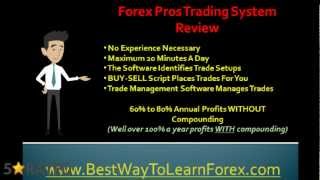 Forex Pros Trading System Review [upl. by Tima]