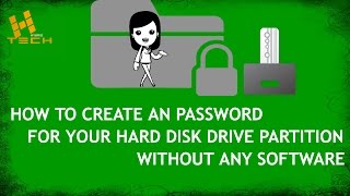 Hard drive locked How to lock an External hard driveLock your Hard disk [upl. by Omsoc725]