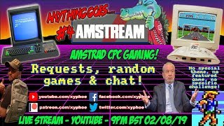 AMSTRAD CPC ANYTHING GOES AMSTREAM 4 Requests Random Games amp Chat Xyphoe Live Stream [upl. by Neram]