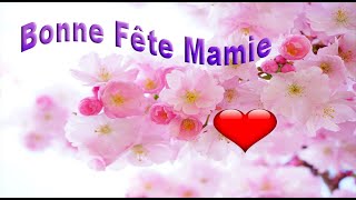 bonne fête mamie 💗🌹🌹🌹💗🎹🎼 fête des grands mères 💗🌹🌹🌹🌹🌹 [upl. by Eilla273]