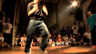 DANCELIVE 2013 HIPHOP vol01【QUATERFINAL】Woorld vs emi [upl. by Ellenod460]