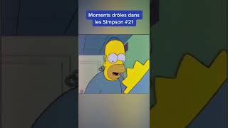 Moments drôles dans les simpsons 21 [upl. by Ennairam624]