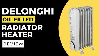 DeLonghi Oil filled Radiator Heater Review Pros amp Cons Explained [upl. by Candra436]