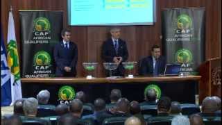 REPLAY Brazil 2014  African qualifying playoff draw [upl. by Notrab]