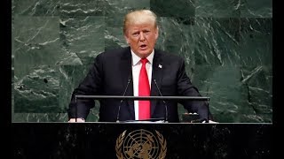 Trump tells UN General Assembly US rejects global governance [upl. by Ardnasal]