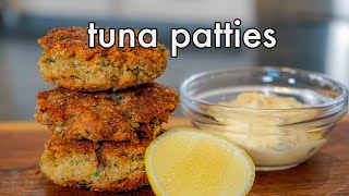 Canned Tuna Patties Recipe [upl. by Earle577]