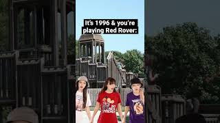 Red Rover was always a super intense playground game for 90skids  nostalgia 90s [upl. by Aleece]