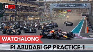 F1 Live  Abu Dhabi GP Free Practice 1 Watchalong [upl. by Riti]