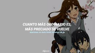 Friends  Yakusoku  Horimiya Ending Full Sub Español [upl. by Niryt654]