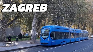 Jesen i tramvaji u Zagrebu PART 1 [upl. by Aisirtap]