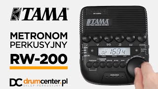 Tama RW200  Metronom do perkusji [upl. by Aleda399]