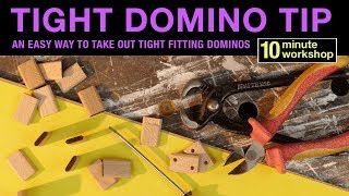 Tight Festool Domino Tip 154 [upl. by Geminius97]